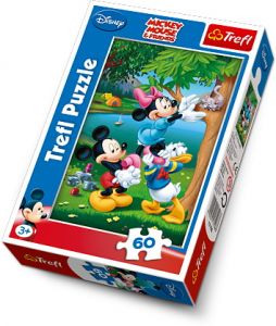 Puzzle 60 elementowe Myszka Mickey
