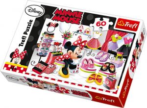 Puzzle 60 elementowe Myszka Minnie