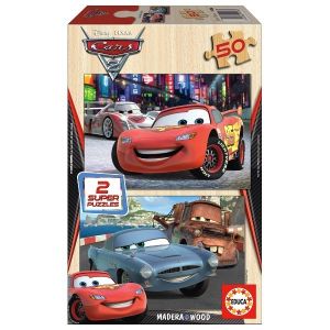 Puzzle Cars - Auta - 2x50 el.