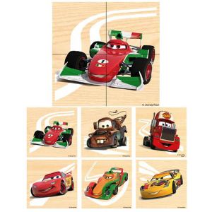 Puzzle drewniane Cars - Auta