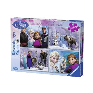 Puzzle Frozen - Kraina Lodu - 4w1