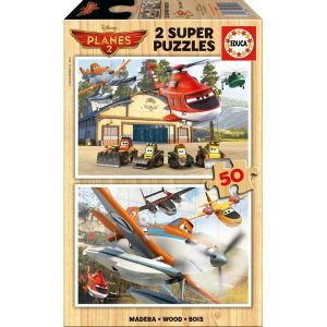Puzzle Planes - Samoloty - 2x50 el.