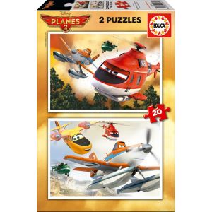 Puzzle Samoloty 2 - 2x20 el.