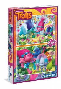 Puzzle Trolls 2x60 el.