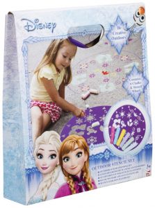 Szablon do rysowania z kredą Frozen - Kraina Lodu
