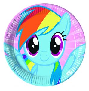 Talerzyki papierowe My Little Pony 8 szt.