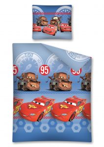 Pościel flanelowa Cars - Auta 160x200 cm