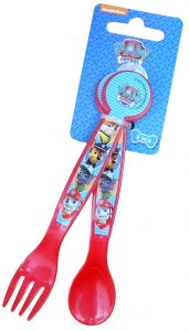 Sztućce plastikowe Psi Patrol