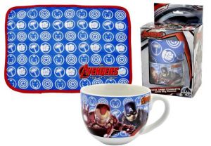 Mata stołowa + filiżanka zestaw Avengers