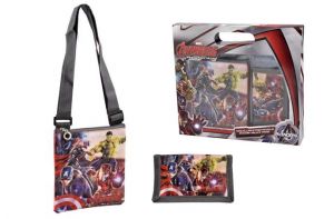 Torebka na ramię i portfel Avengers
