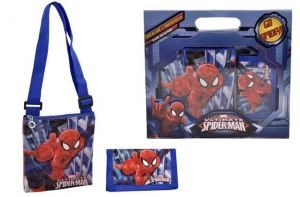 Torebka na ramię i portfel Spiderman