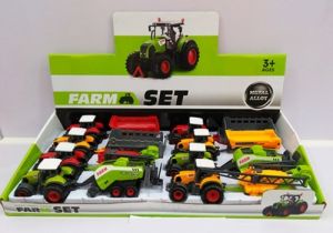 Traktor metalowy 23 cm