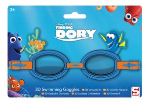 Okulary do pływania 3D Gdzie jest Dory?