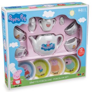 Zastawa porcelanowa Świnka Peppa