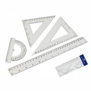 Zestaw linijek 30 cm