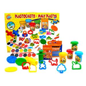 Zestaw plastociasto - 53 szt
