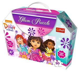 Puzzle 100 elementów Dora i przyjaciele