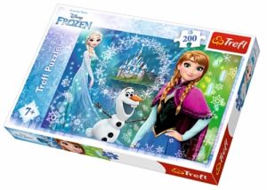 Puzzle 200 elementów Frozen - Kraina Lodu