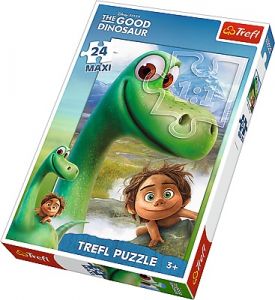 Puzzle maxi 24 elementy Dobry Dinozaur