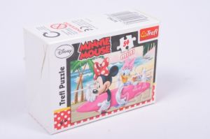 Puzzle Mini 54 elementowe Minnie Mouse